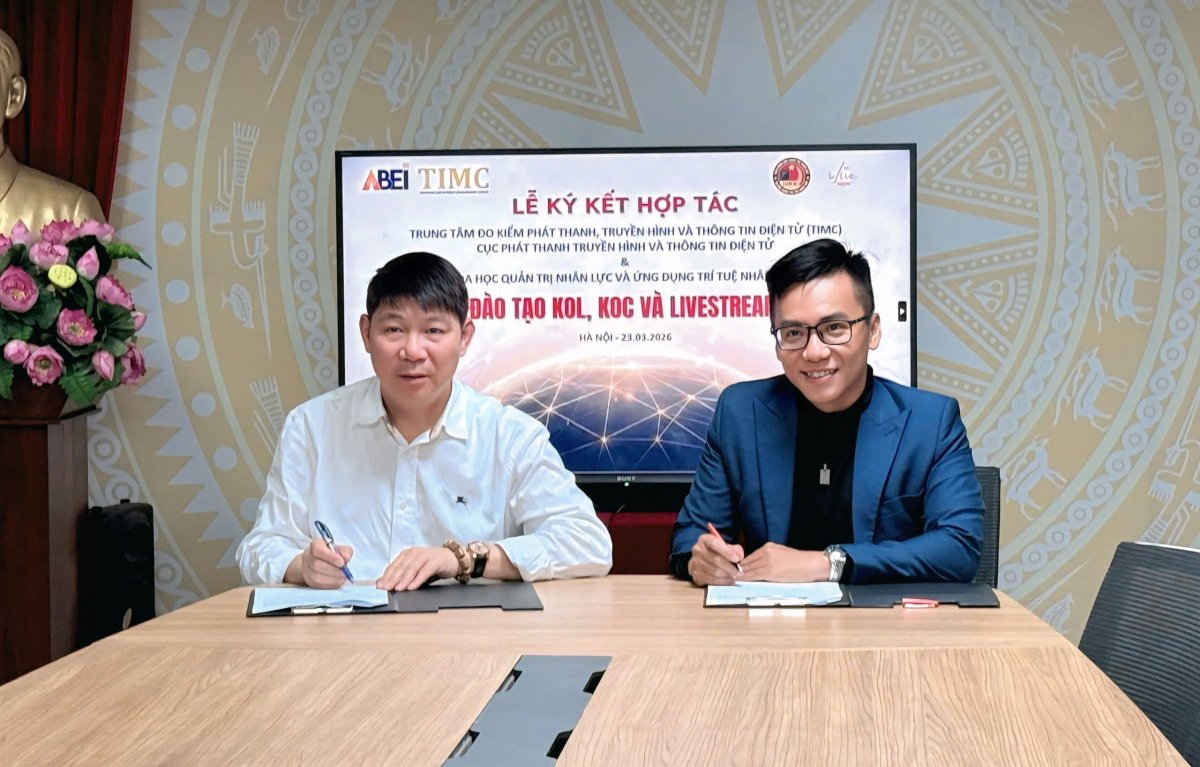 IHRAI và TIMC chính thức ký kết triển khai chương trình Bồi Dưỡng Nghiệp Vụ Livestream cấp chứng nhận chính quy