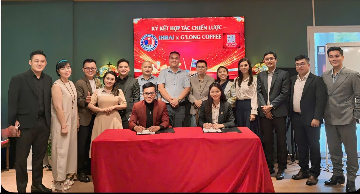 IHRAI và G'LONG Coffee ký kết hợp tác chiến lược kiến tạo hệ sinh thái tri thức và kết nối cộng đồng doanh nghiệp Tp. HCM
