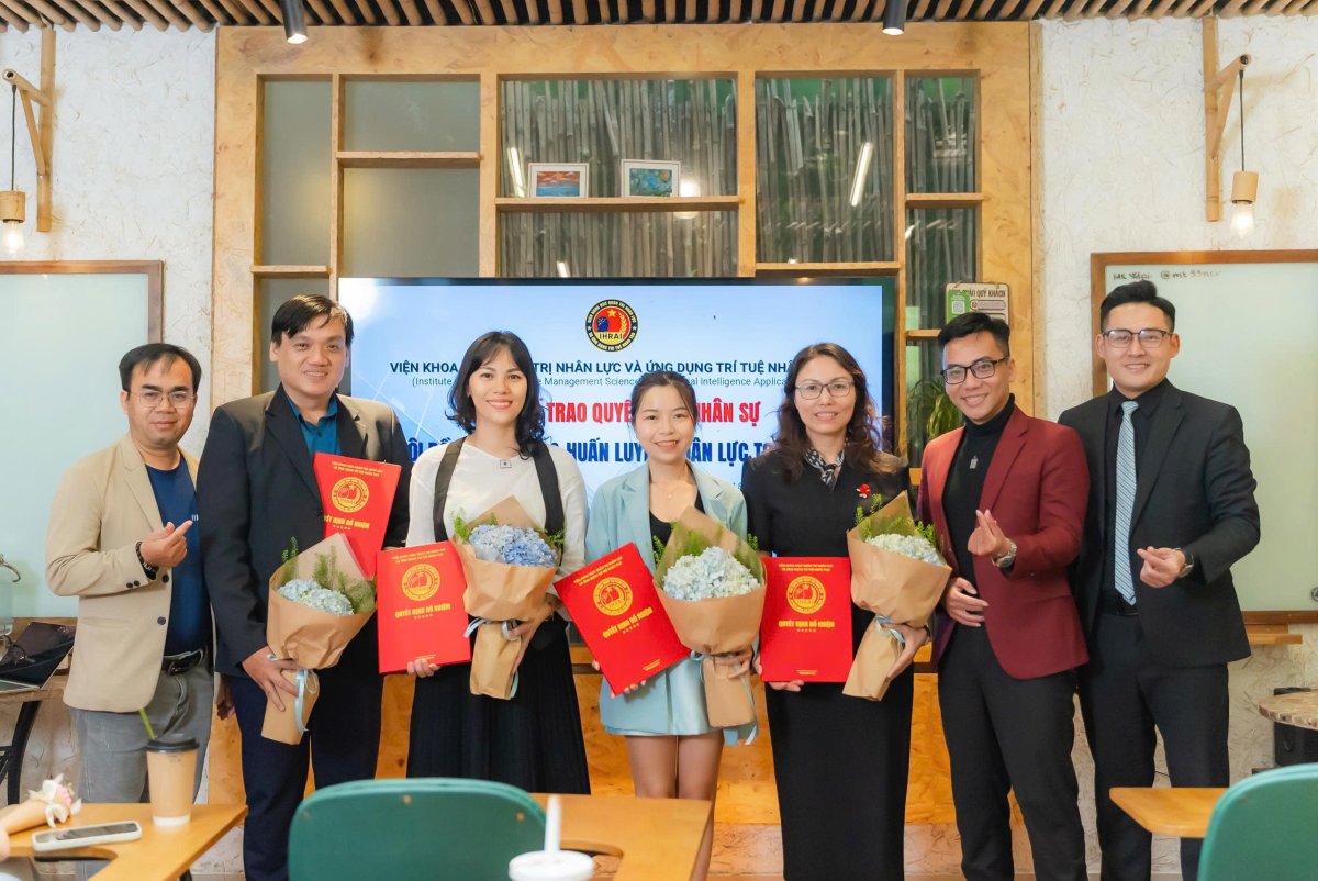 Workshop “Đòn bẩy hiệu suất – Tối ưu thời gian và năng lượng” và hoạt động kiện toàn đội ngũ chuyên gia, giảng viên tại Viện IHRAI