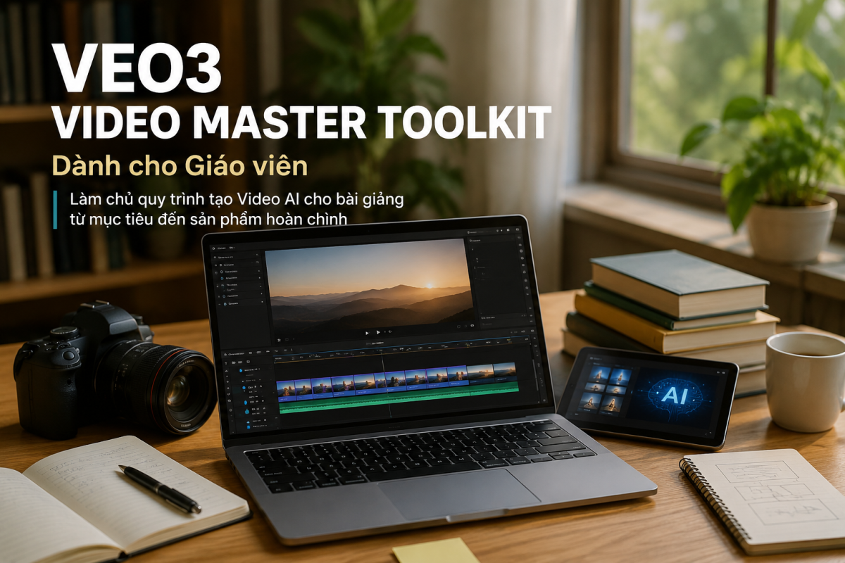 VEO3 Video Master Toolkit dành cho Giáo viên – Làm chủ quy trình tạo Video AI cho bài giảng từ mục tiêu đến sản phẩm hoàn chỉnh