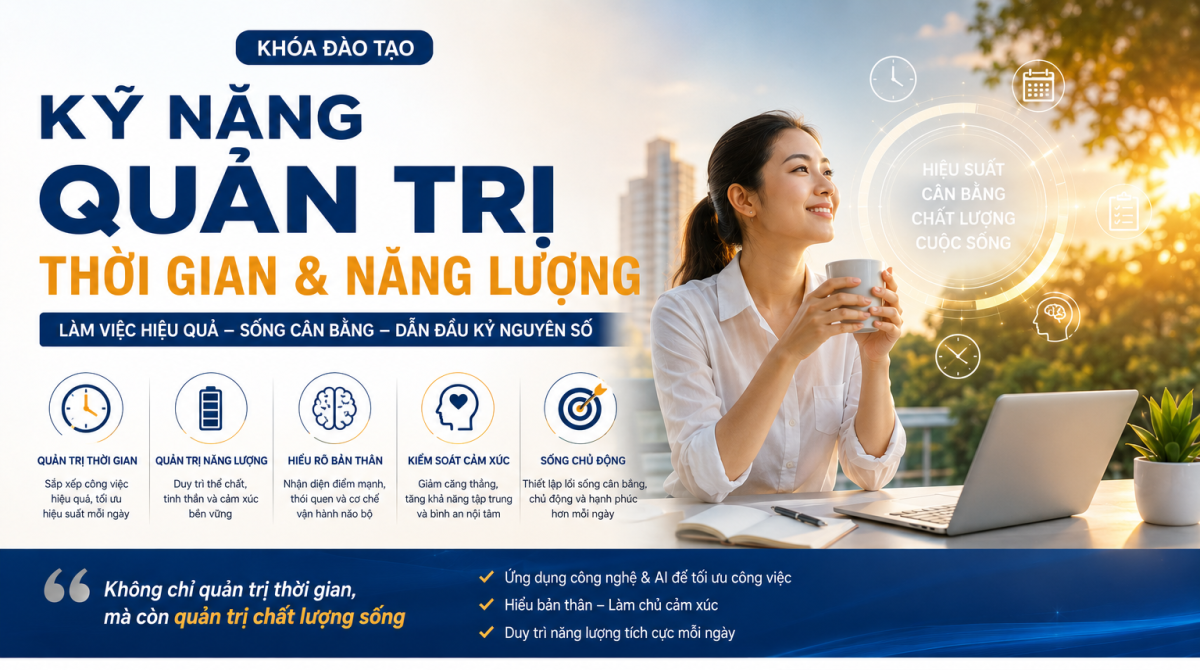 Kỹ năng quản trị thời gian và năng lượng