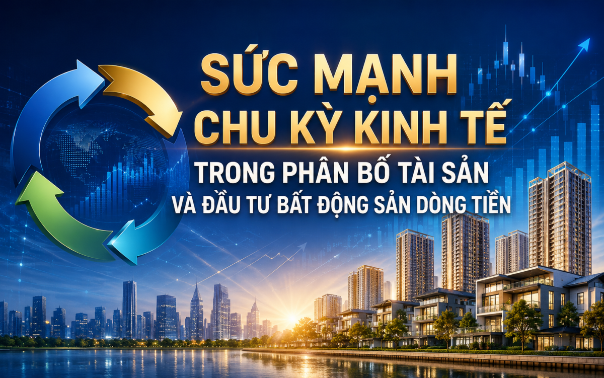 Sức mạnh chu kỳ kinh tế trong phân bổ tài sản và đầu tư bất động sản dòng tiền