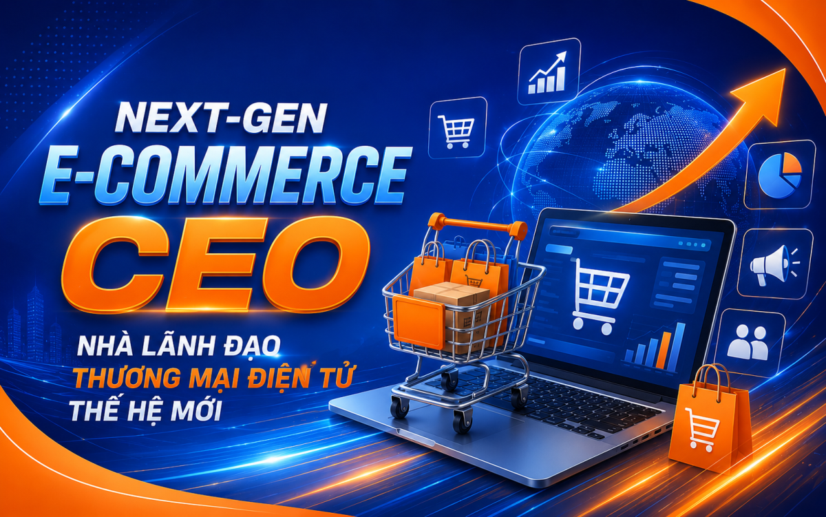 Next-Gen E-Commerce CEO – Nhà Lãnh Đạo Thương Mại Điện Tử Thế Hệ Mới