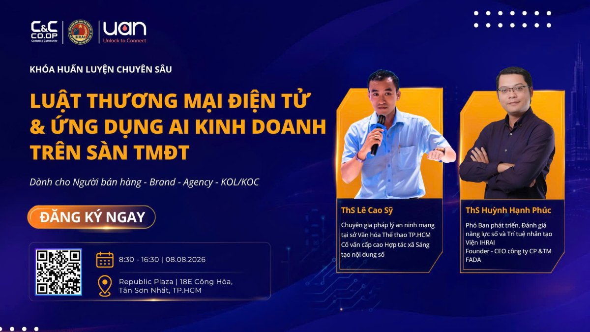 Hiểu đúng Luật Thương mại điện tử & Ứng dụng AI trong kinh doanh trên sàn TMĐT