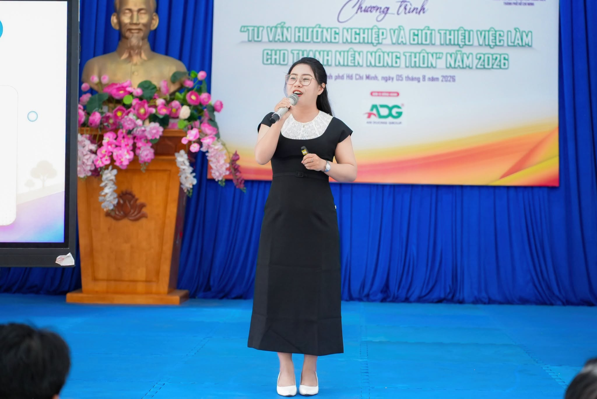 Chương trình “Tư vấn hướng nghiệp và giới thiệu việc làm cho thanh niên nông thôn năm 2026” tại Trường THPT Bình Khánh