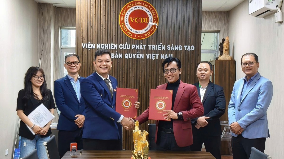 IHRAI và VCDI ký kết hợp tác thúc đẩy bảo hộ, khai thác và phát triển giá trị sáng tạo trong kỷ nguyên AI